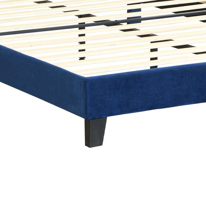 Bed Frame - Velvet Headboard leg