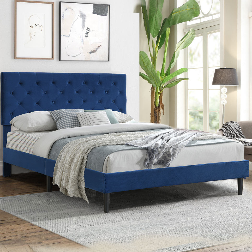 Bed Frame in room