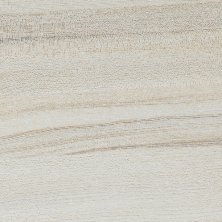 Beige Fabric Low Chest of Drawers with 5 Drawers Top