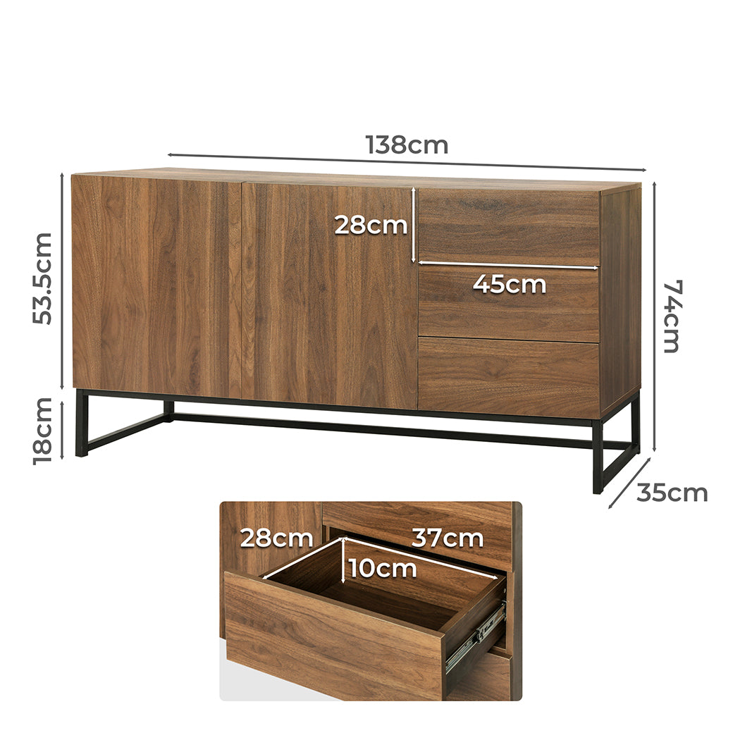 Buffet Sideboard Storage Cabinet 
