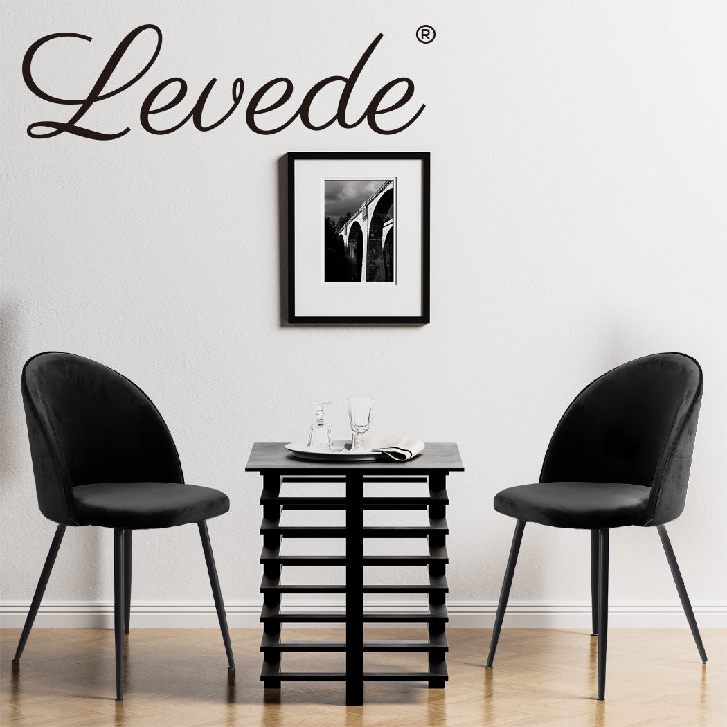 Levede 2x Dining Chairs Kitchen Cafe - French Style and Modern Designs - Levede