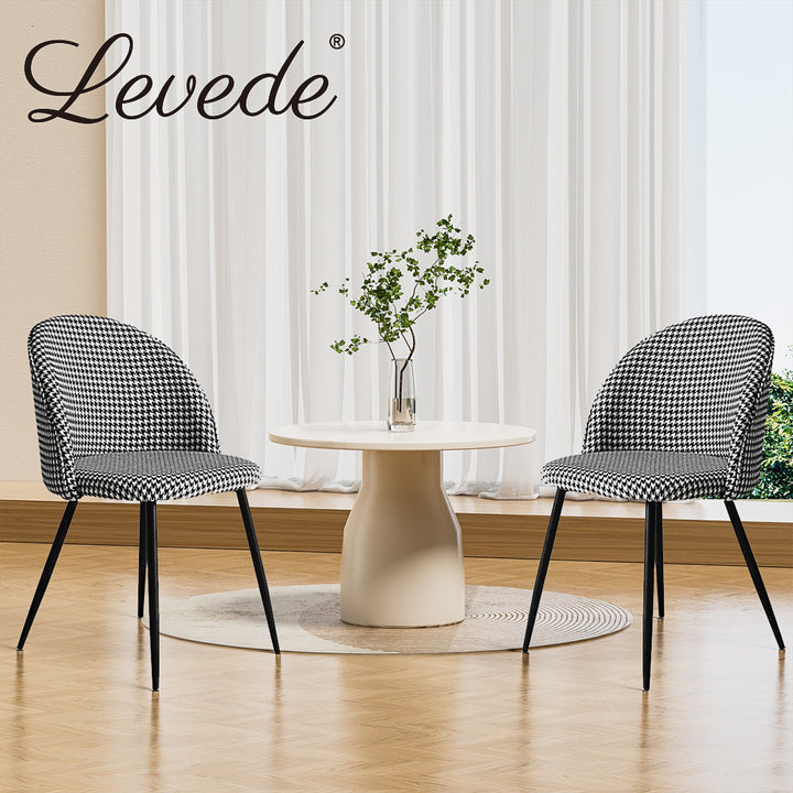 Levede 2x Dining Chairs Kitchen Cafe - French Style and Modern Designs - Levede