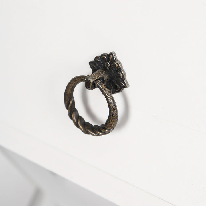 Classic Bedside Table antique ring pull