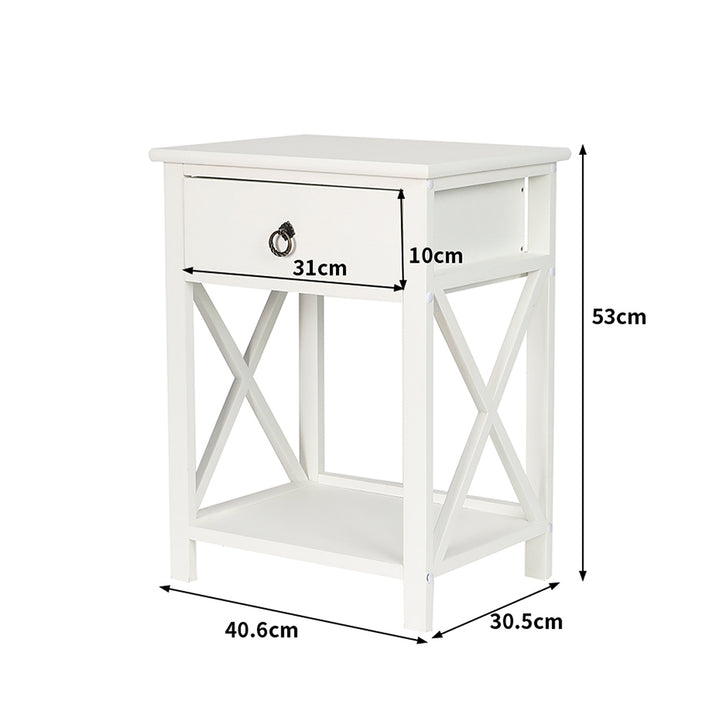 Classic Bedside Table with Drawer