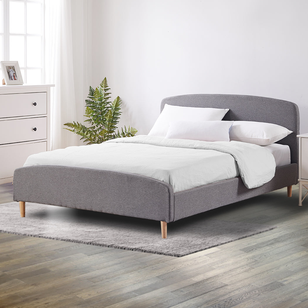 Double Bed Frame Wooden Platform.
