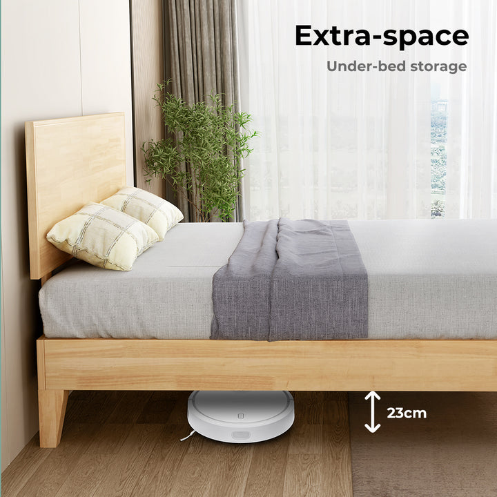 Levede Rubberwood Bed Frame 