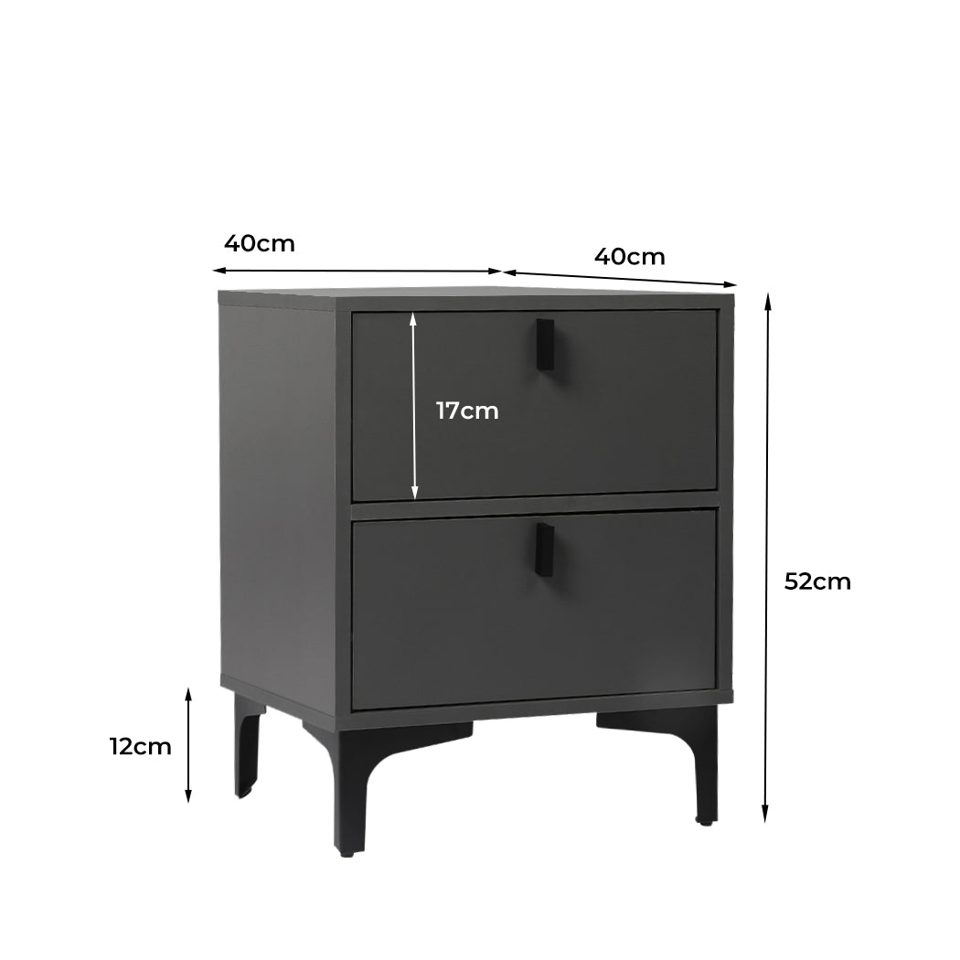 Drawer Storage Bedside Table Dimensions
