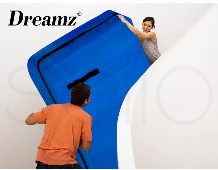 DreamZ Plastic Mattress Protector easy to move