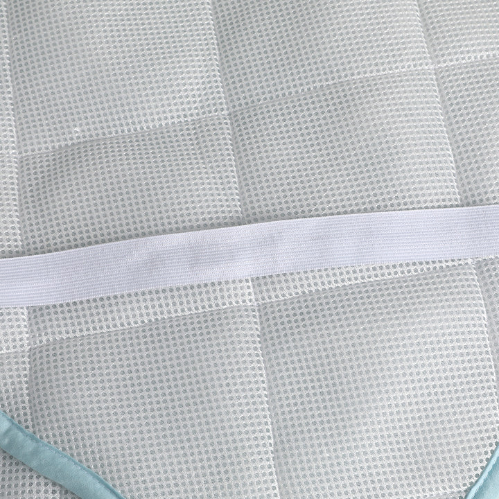 Dreamz Mattress Protector Cool Topper edge elastic