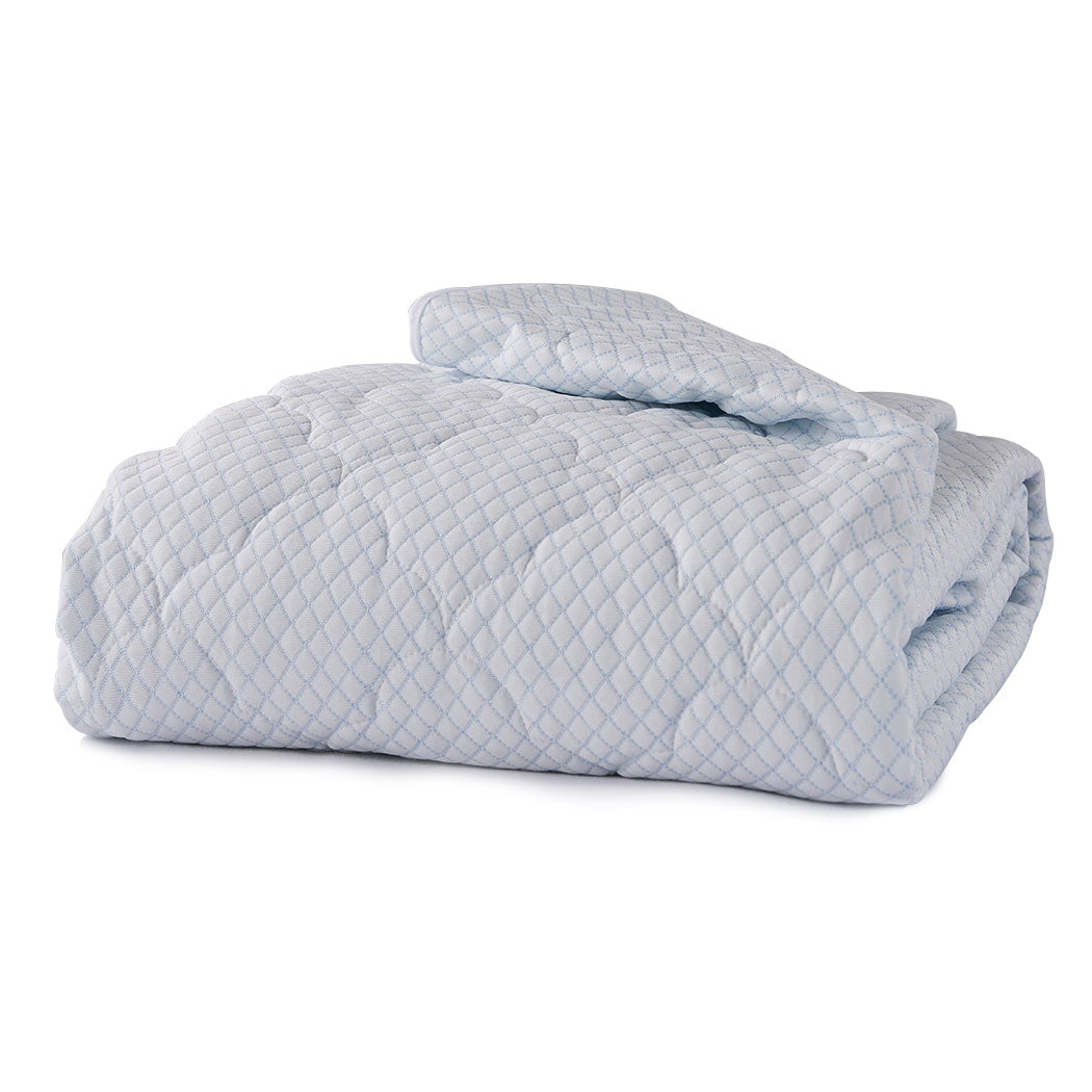 Dreamz Mattress Protector Topper Cool Fabric Pillowtop