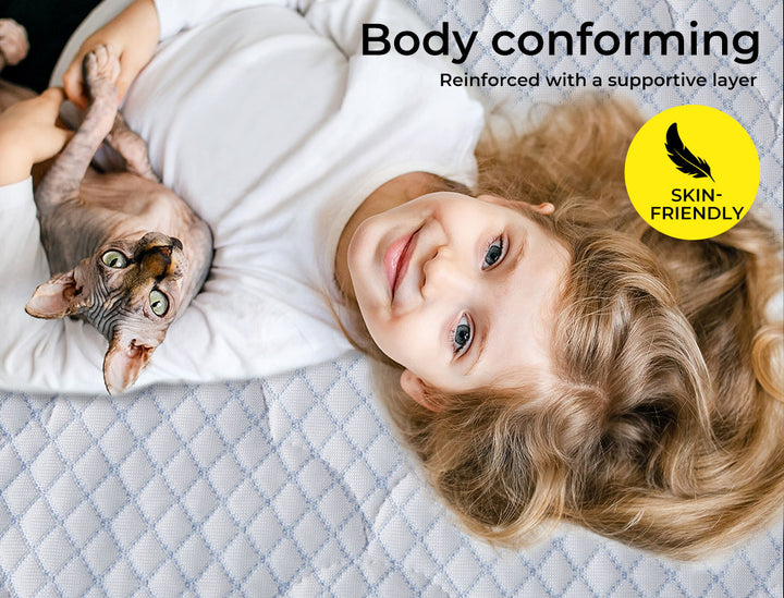 Dreamz Mattress Protector Topper skin friendly