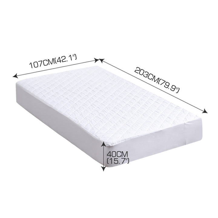 Dreamz Microfiber Mattress Protector King Single