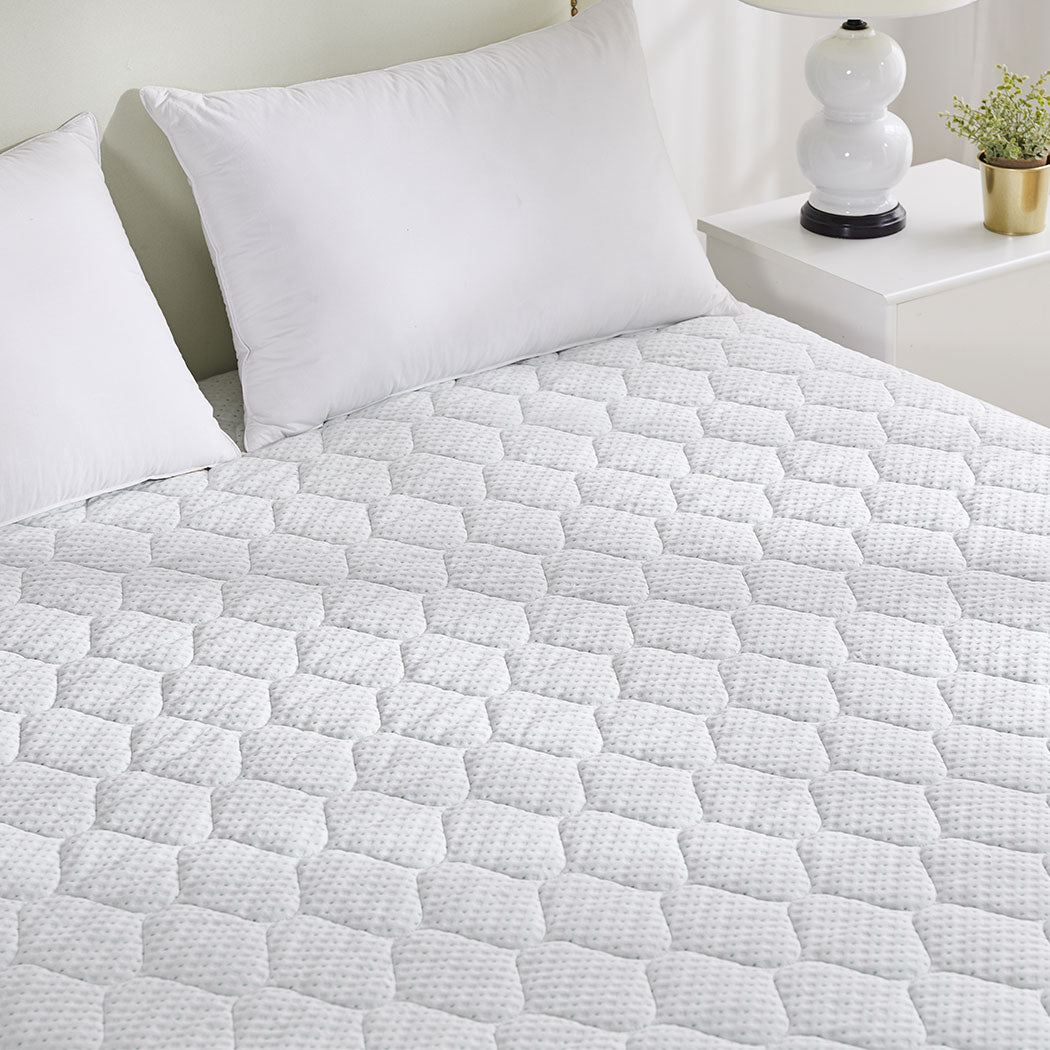 Dreamz Mattress Protector Topper Bamboo 