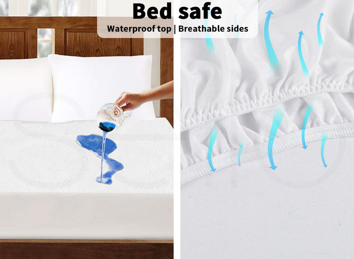 Dreamz Pillow Top Mattress Protector Waterproof