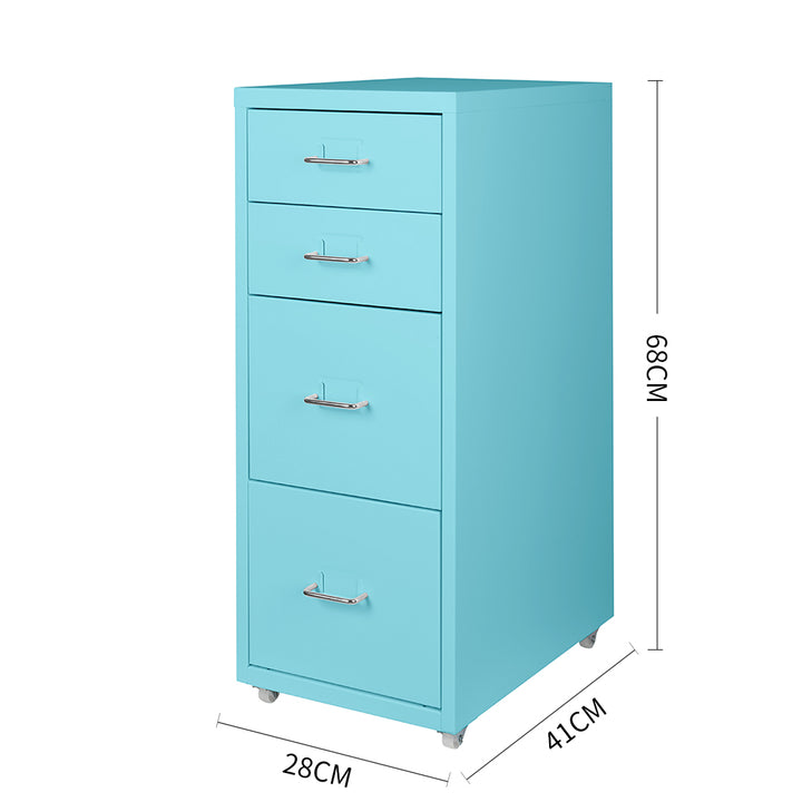 Levede 4 Drawer Office Drawers Cabinet Dimensions 
