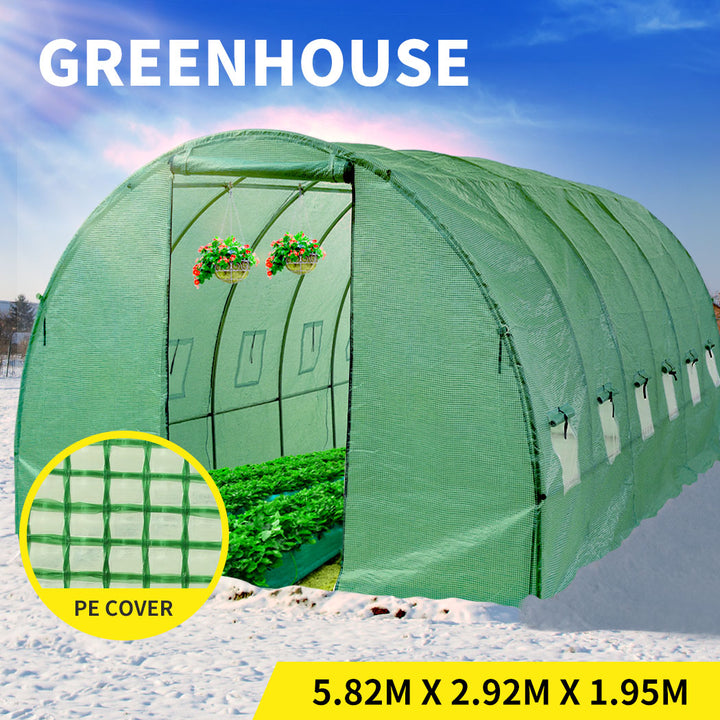 Greenhouse Walk In Green House Plastic - Levede