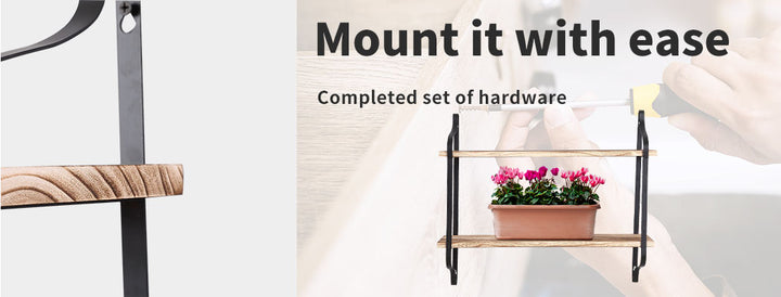 Levede Floating Shelves Brackets Display - Levede