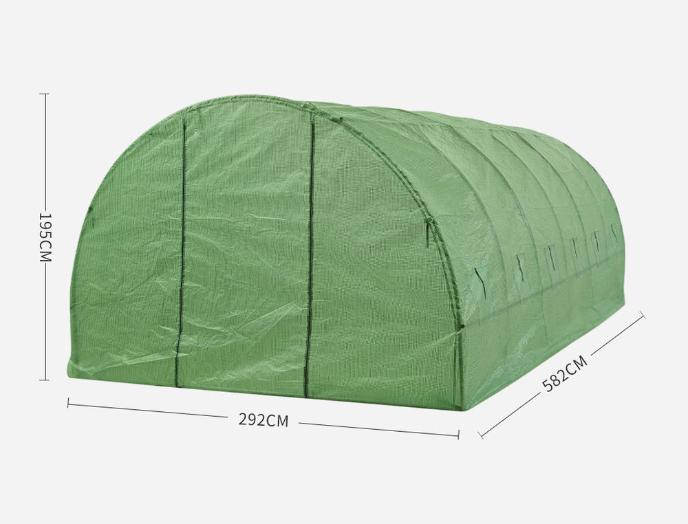 Greenhouse Walk In Green House Plastic - Levede