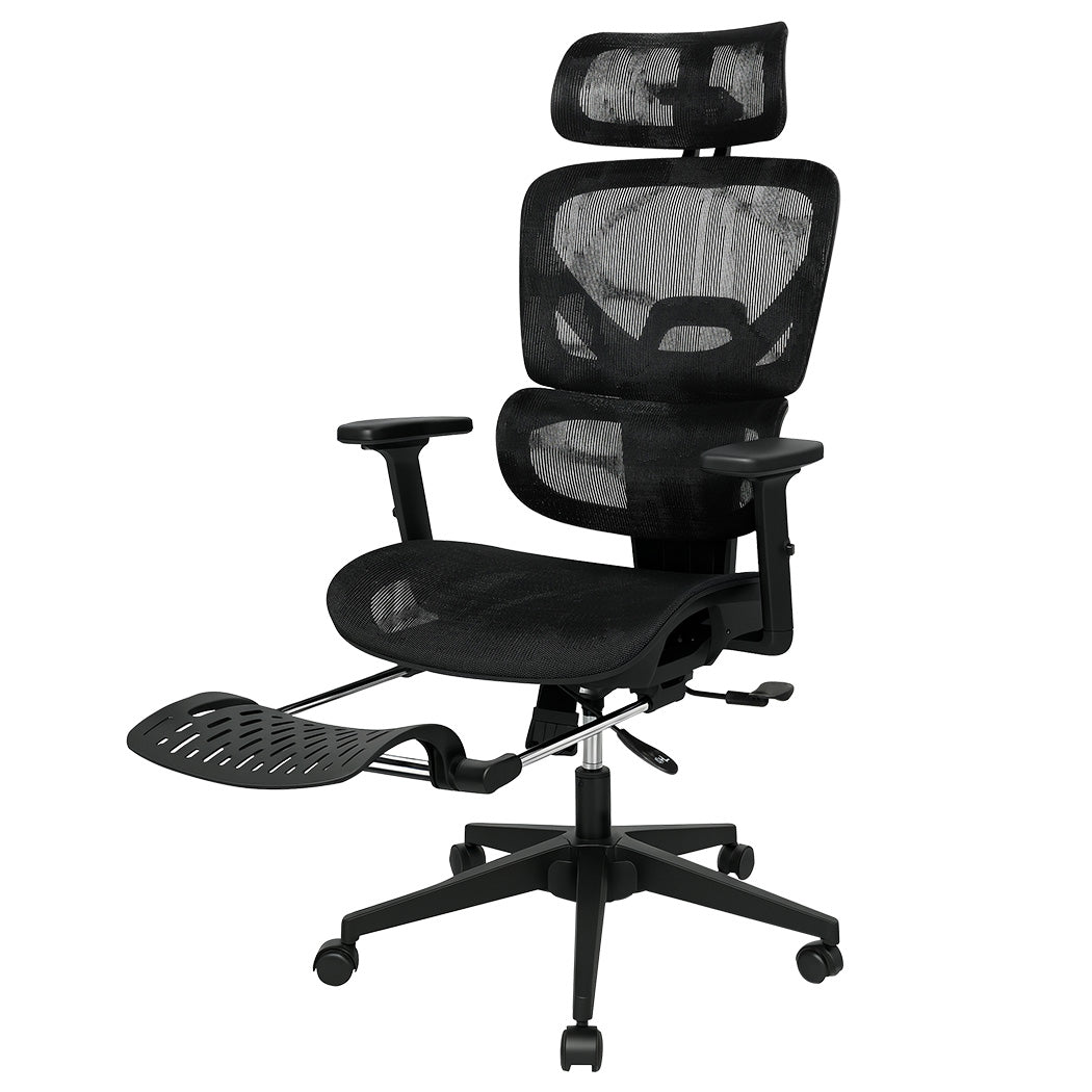 Ergonomic Office Chair with Footrest