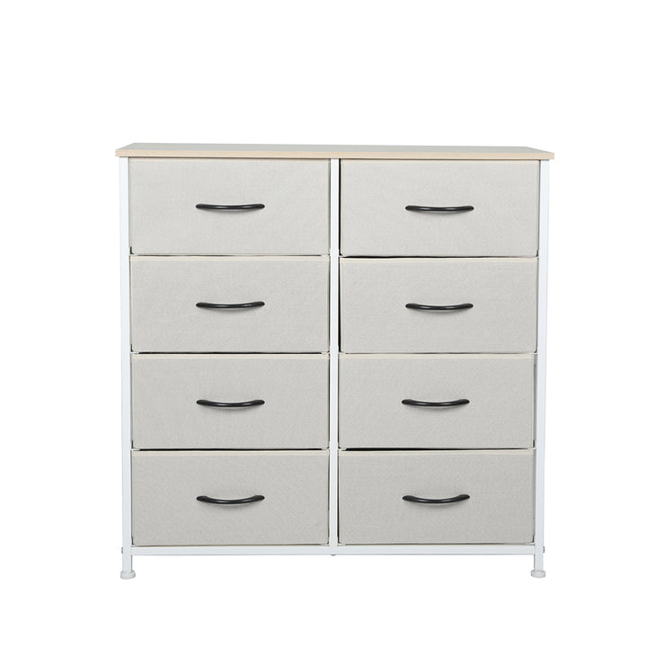 Fabric 10-Drawer Chest of Drawers Tower