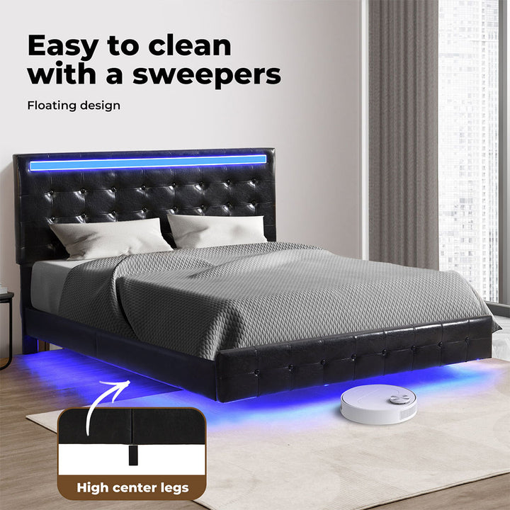 Floating Bed Frame 