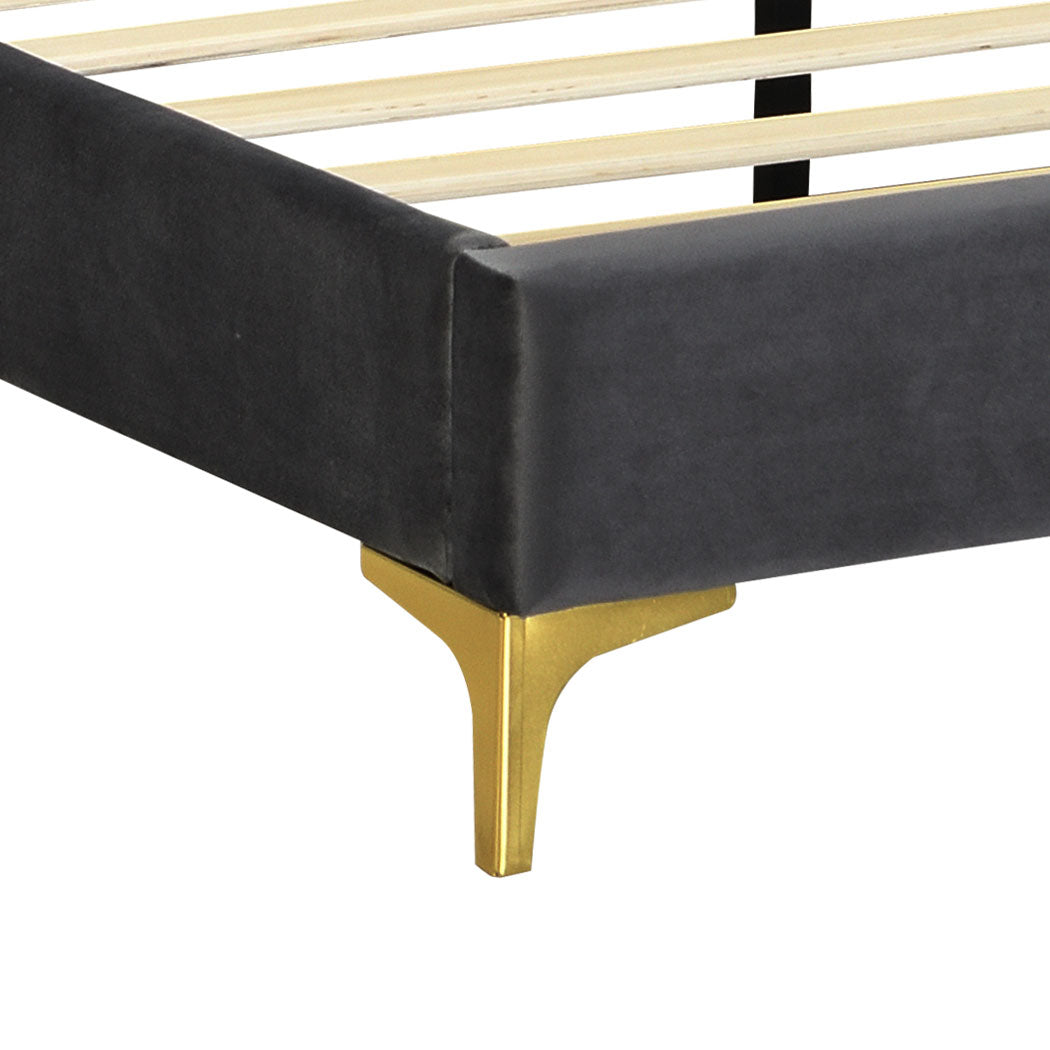 Grey Bed Frame leg