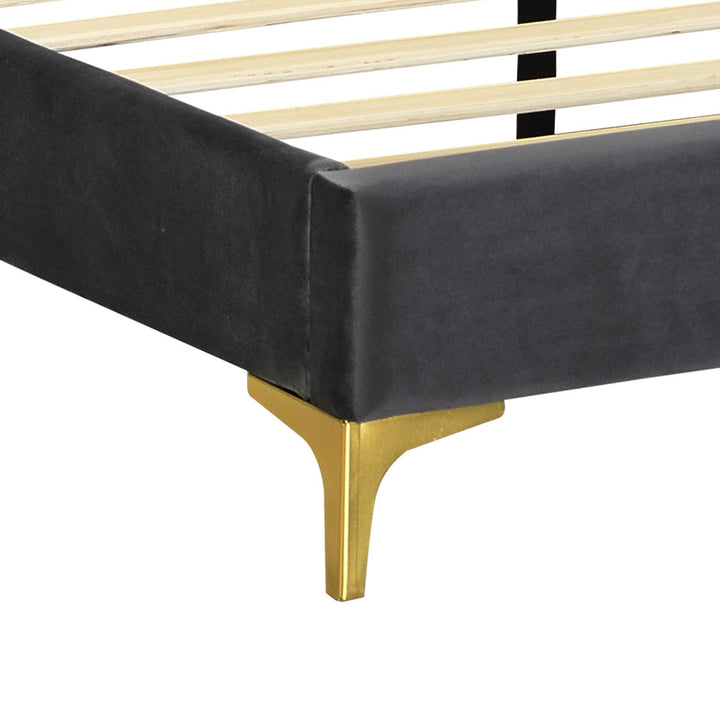Grey Bed Frame leg