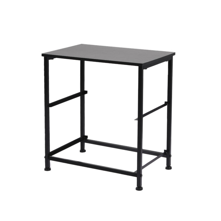 Grey Fabric 2-Drawer Bedside Table Frame