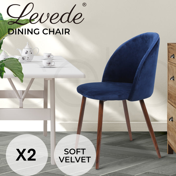 Levede 2x Dining Chairs Kitchen Cafe - French Style and Modern Designs