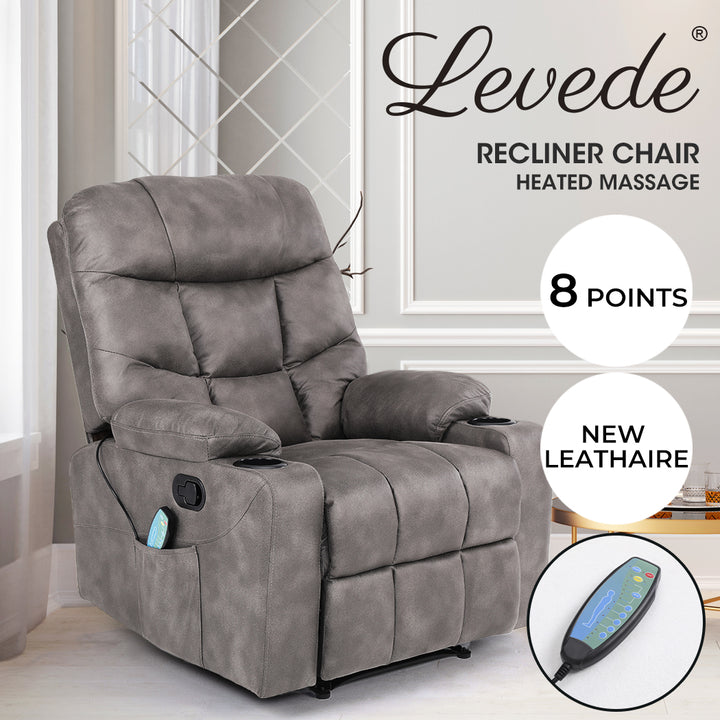 Levede Electric Massage Chair 8-point - Levede