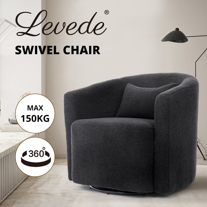 Swivel Barrel Armchair Tub