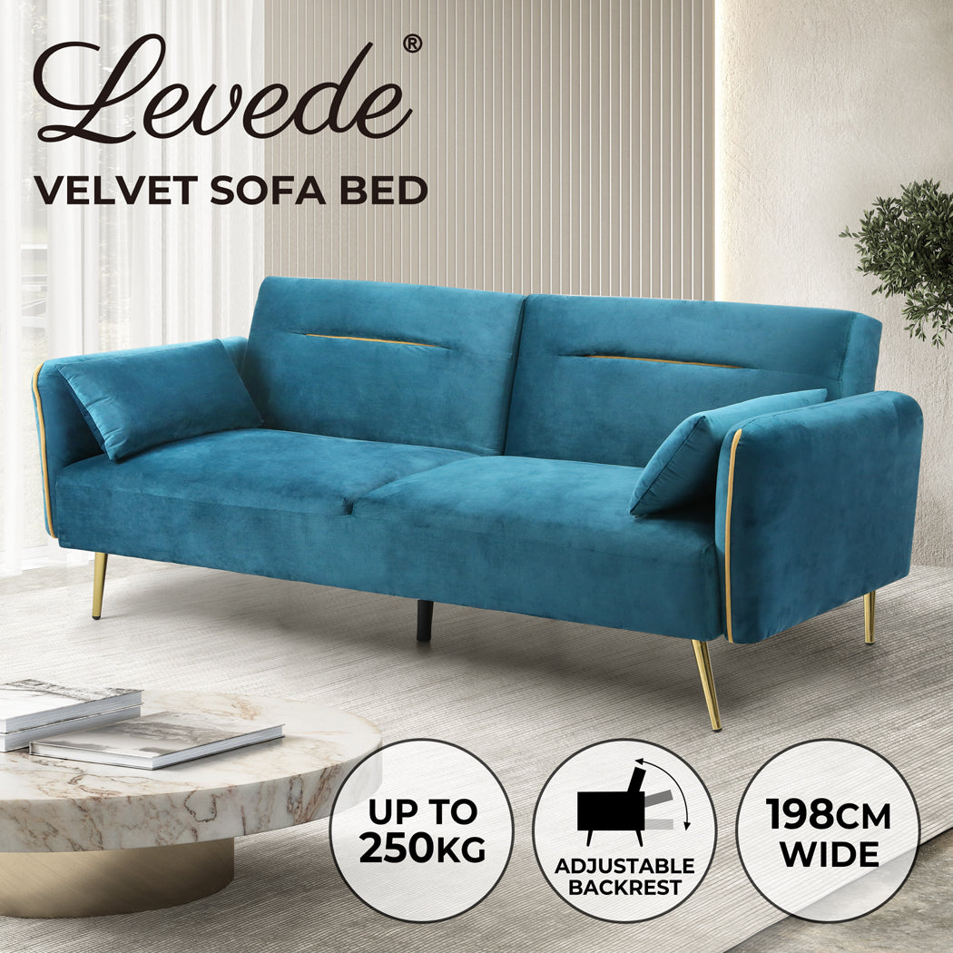 Levede 3-Seater Sofa Bed Convertible - Levede