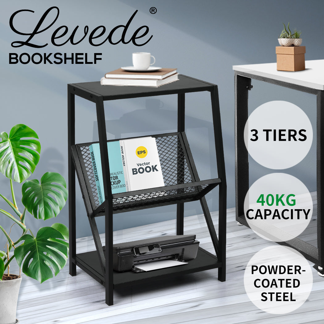 Levede Bookshelf Side End Table Storage - Levede