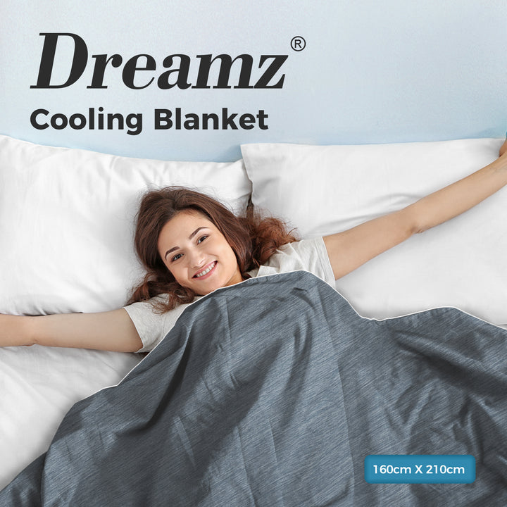 DreamZ Cooling Blanket Summer Quilt - Multiple Sizes - Levede