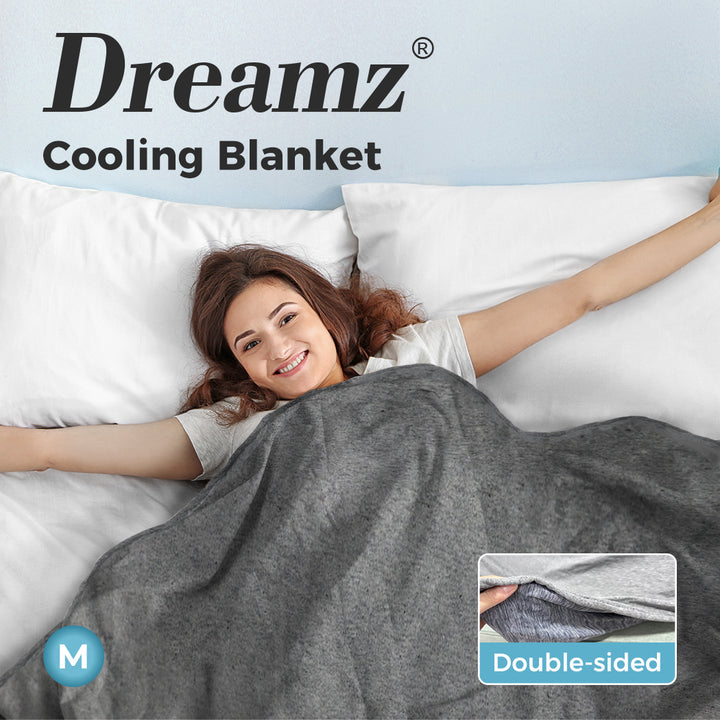 DreamZ Double-Sided Washable Cooling Blanket - Levede