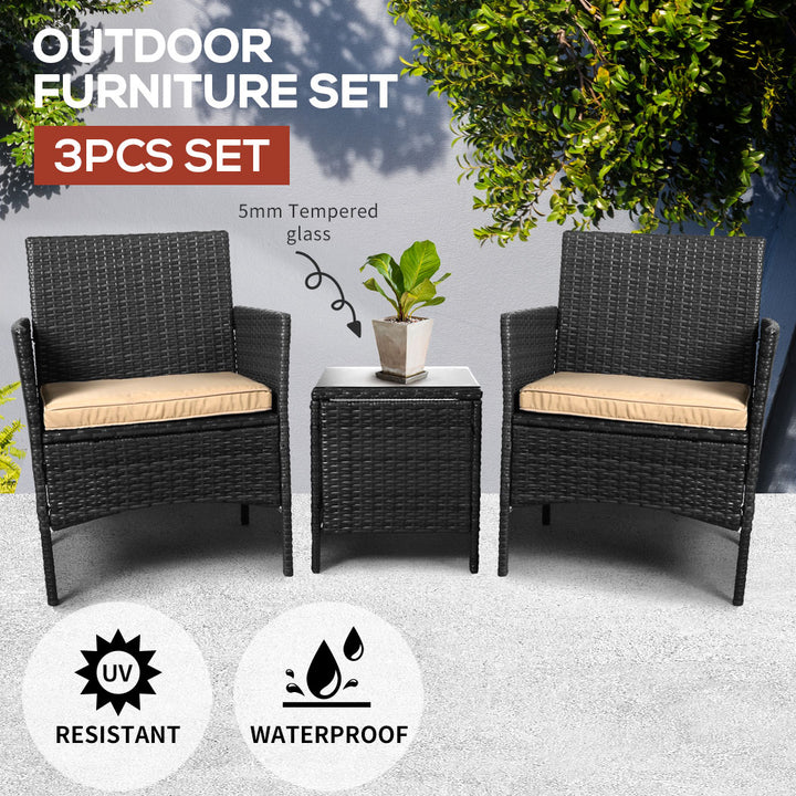 Levede Outdoor Furniture Setting Patio - Levede