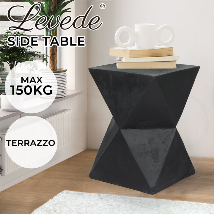 Levede Side Table Terrazzo Geometric - Levede