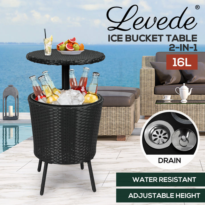 Levede Cooler Ice Bucket Table Bar Outdoor - Levede