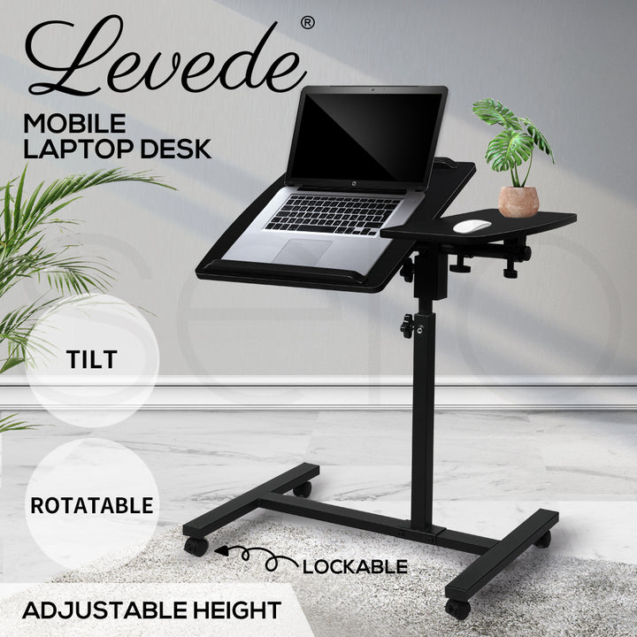Levede Mobile Laptop Desk Adjustable - Levede