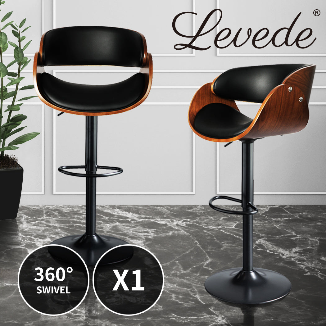 Levede 1x Bar Stools Gas Lift Kitchen - Levede