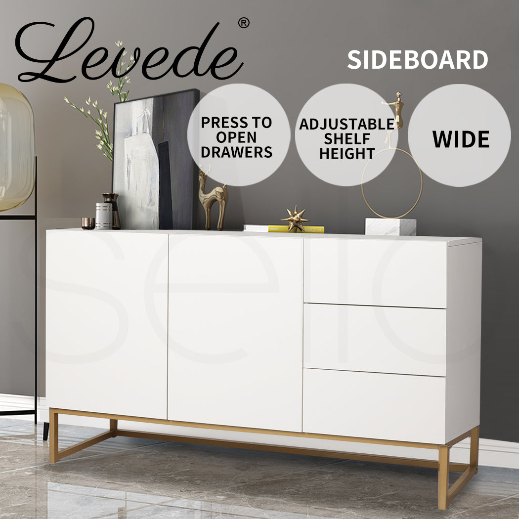 Levede Buffet Sideboard Storage Cabinet - Levede