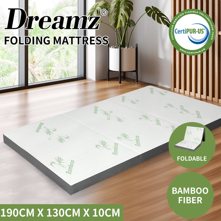 DreamZ Folding Mattress Foldable Foam - Levede