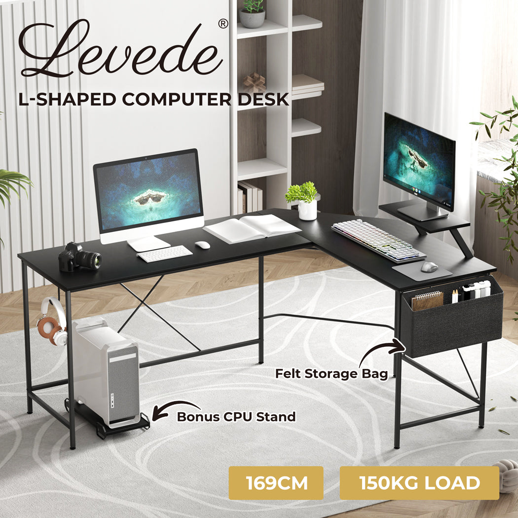 Levede Computer Desk Corner Desk - Levede