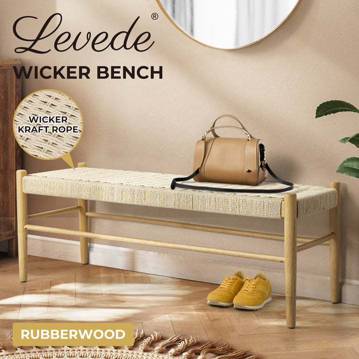 Levede Kraft Rope Bench Seat - Levede