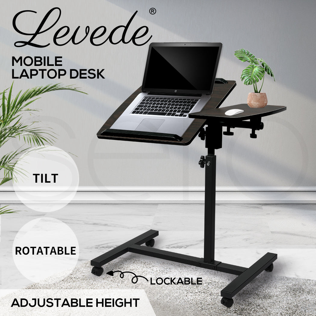 Levede Mobile Laptop Desk Adjustable - Levede