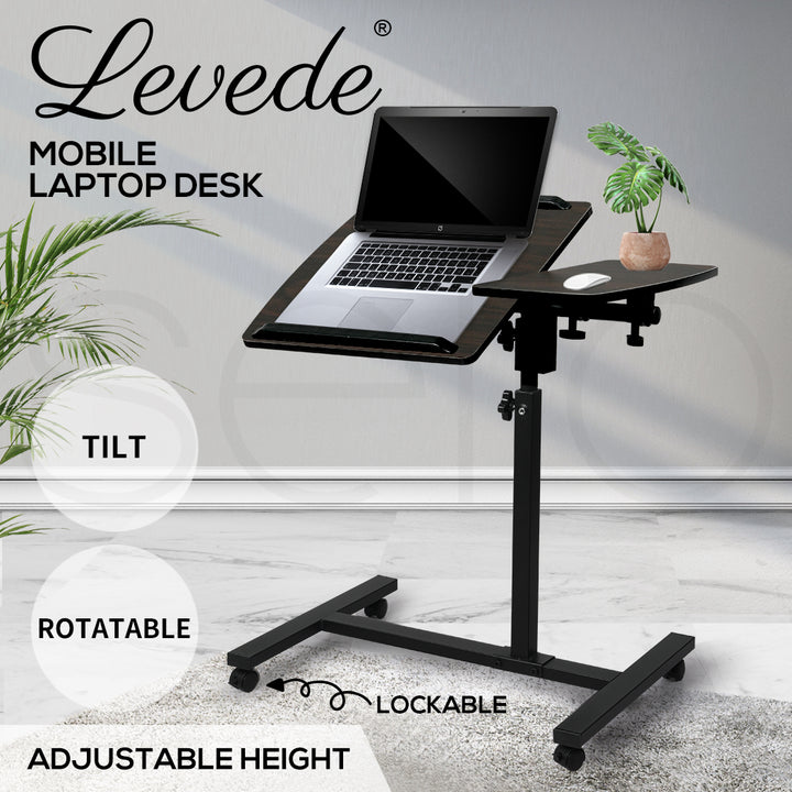 Levede Mobile Laptop Desk Adjustable - Levede