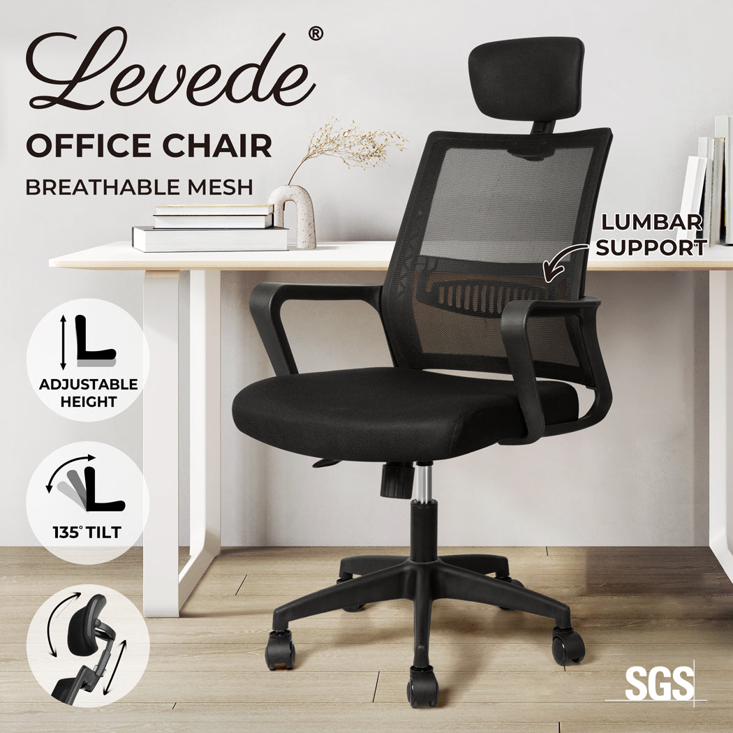 Levede Office Chair Mesh Gaming Executive - Levede