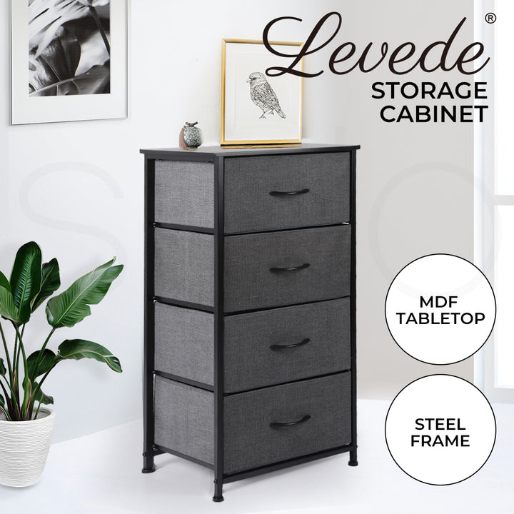 Levede Storage Cabinet Tower Chest - Levede