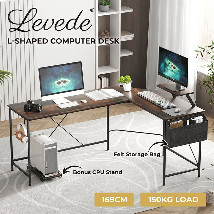 Levede Computer Desk Corner Desk - Levede