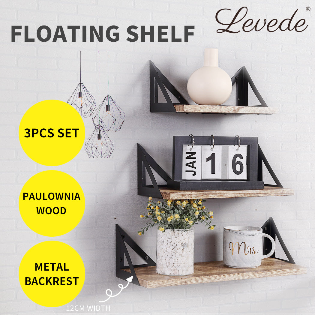 Levede Floating Shelf Brackets Shelves - Levede